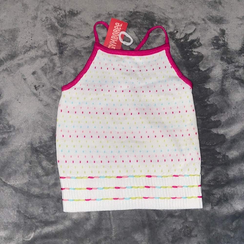 Vintage Gymboree Sweater Tank Girls Size 6 NWT
